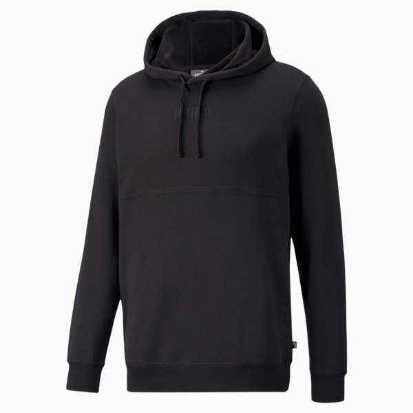 Sudadera con capucha Modern Basics para hombre, Puma Black, extralarge